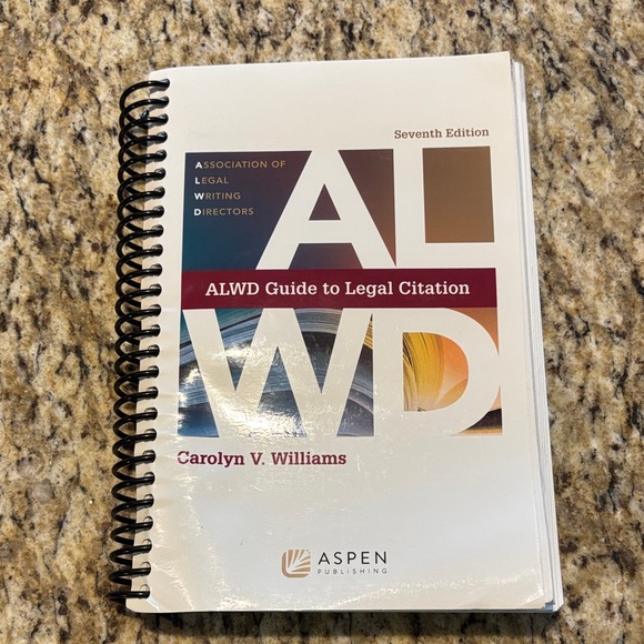 Other - ALWD Guide to Legal Citation Book